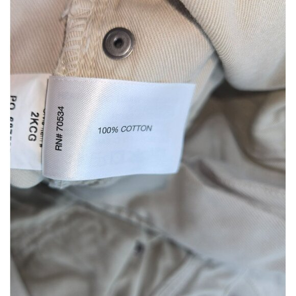 Orvis Mens Light Khaki Cotton Pants 40x32 Relaxed Fit - Picture 5 of 9